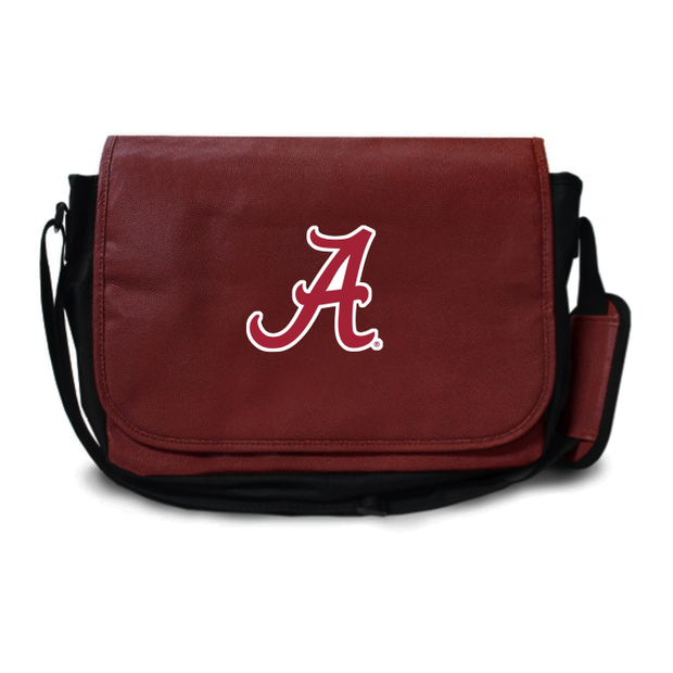 Alabama Crimson Tide Football Messenger Bag