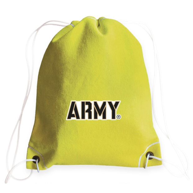 Army Tennis Drawstring Bag