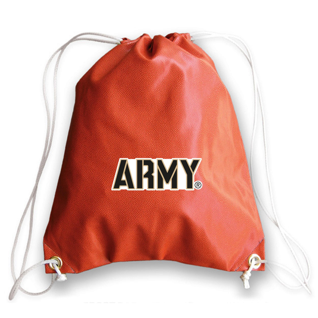 Army Basketball Drawstring Bag