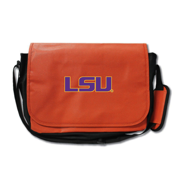 LSU Tigers Basketball Messenger Bag