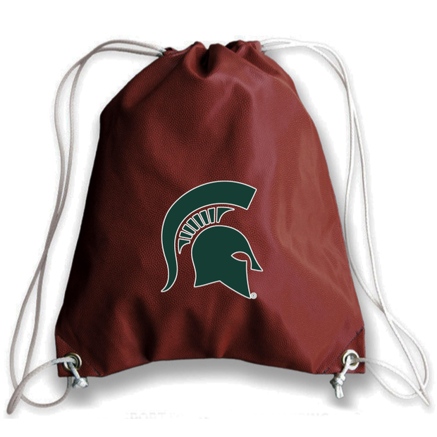 Michigan State Spartans Football Drawstring Bag