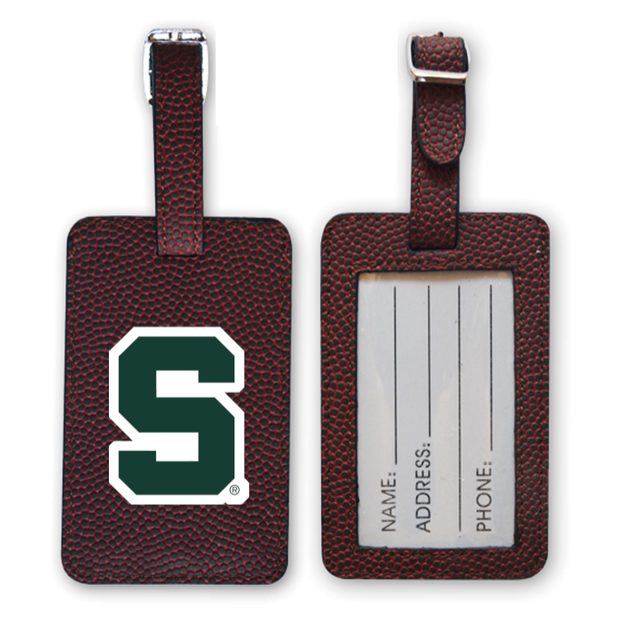 Michigan State Spartans Football Luggage Tag