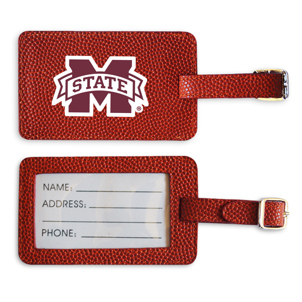 Mississippi State Bulldogs Basketball Luggage Tag
