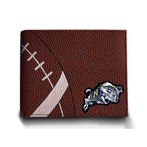 Navy Midshipmen Football Men's Wallet