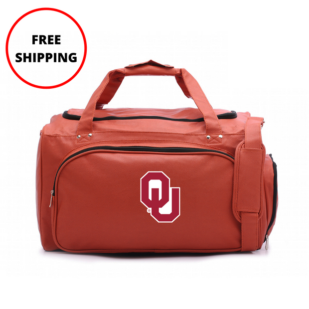 Oklahoma Sooners Basketball Duffel Bag