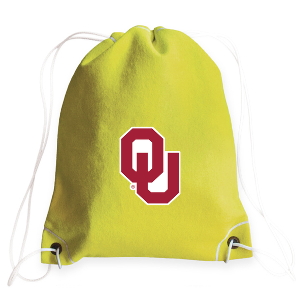 Oklahoma Sooners Tennis Drawstring Bag
