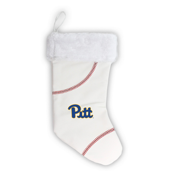 Pitt Panthers 18" Baseball Christmas Stocking