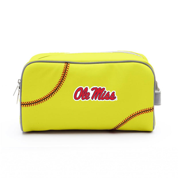 Ole Miss Rebels Softball Toiletry Bag