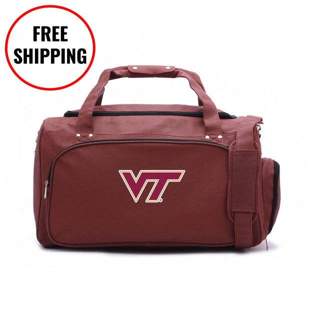 Virginia Tech Hokies Football Duffel Bag