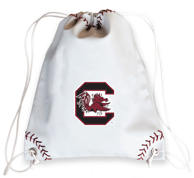 South Carolina Gamecocks Baseball Drawstring Bag