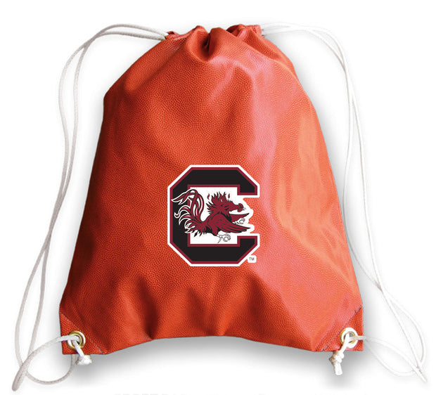 South Carolina Gamecocks Basketball Drawstring Bag