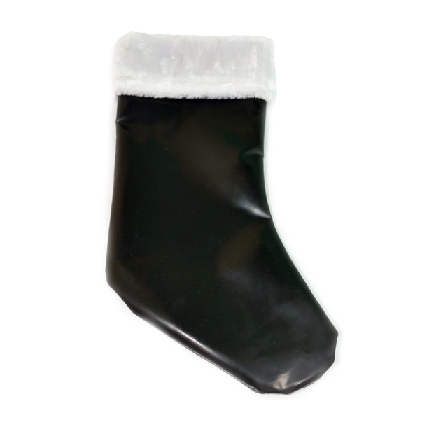 Sports Christmas Stocking made from hockey puck material