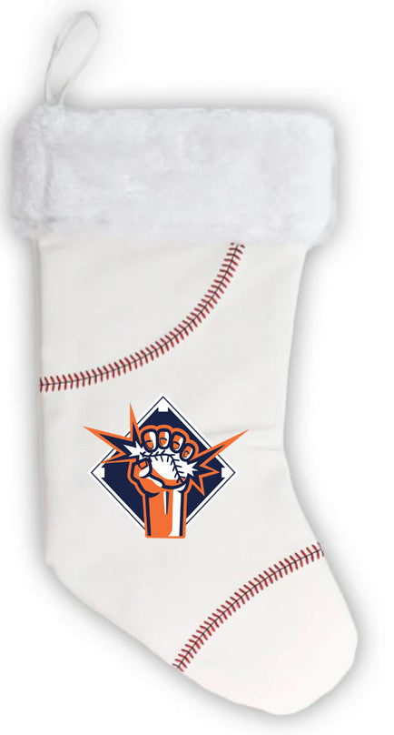Omaha Krush Baseball Christmas Stocking