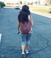 Football Drawstring Bag
