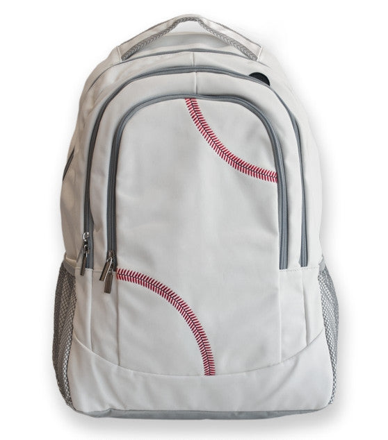Baseball Backpack Made From Real Baseball Materials