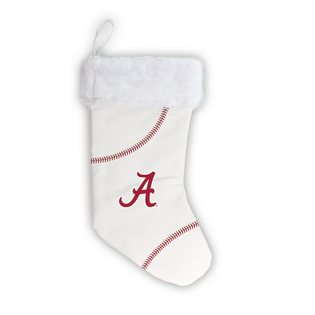 Alabama Crimson Tide 18" Baseball Christmas Stocking
