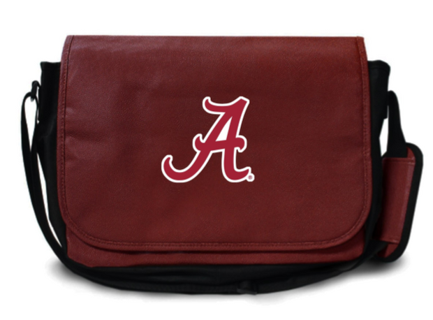 Alabama Crimson Tide Football Messenger Bag