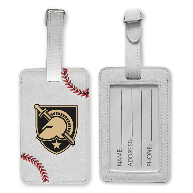 Army Black Knights Baseball Luggage Tag