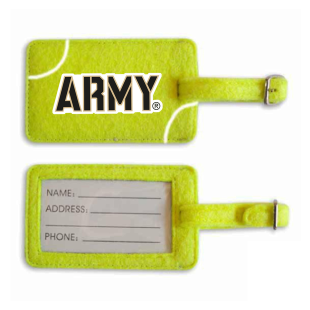 Army Tennis Luggage Tag