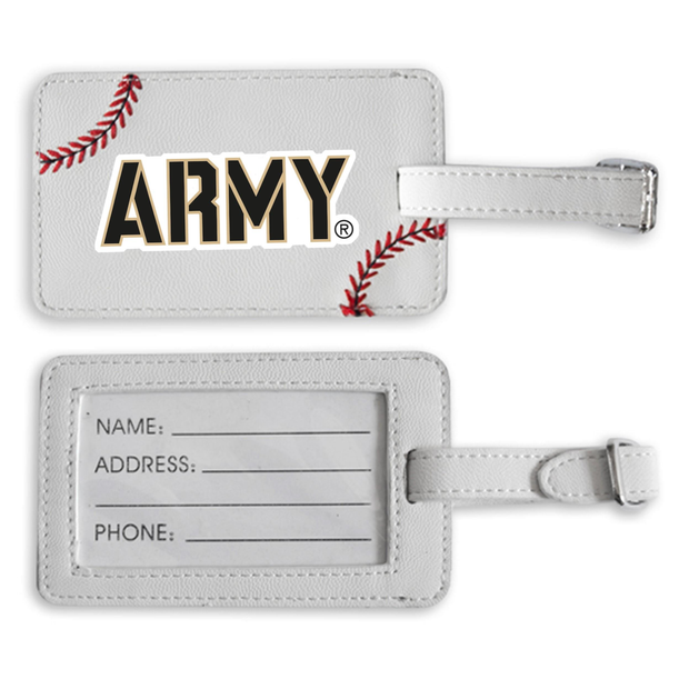Army Baseball Luggage Tag