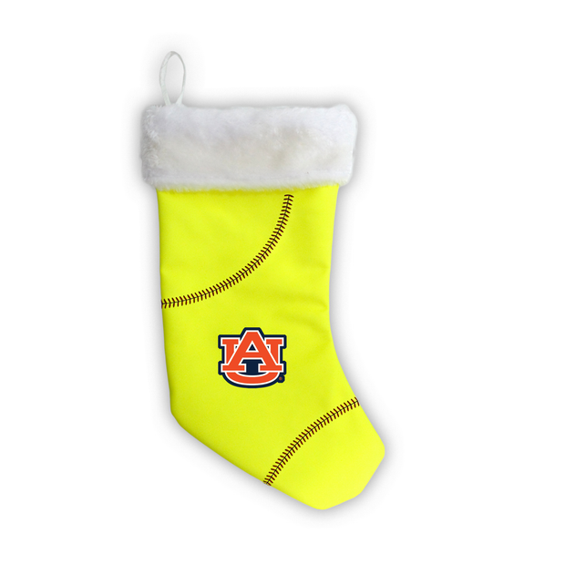 Auburn Tigers 18" Softball Christmas Stocking