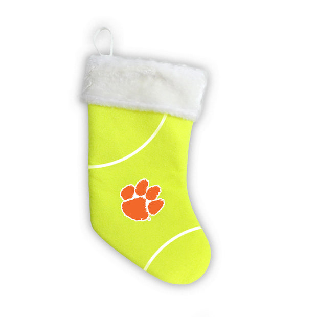 Clemson Tigers 18" Tennis Christmas Stocking