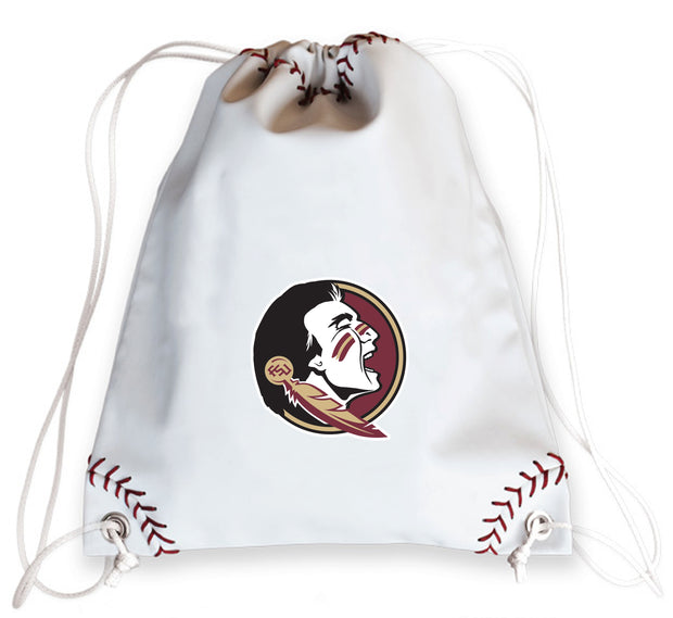Florida State Seminoles Baseball Drawstring Bag