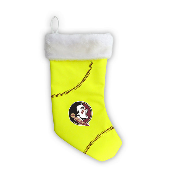 Florida State Seminoles 18" Softball Christmas Stocking