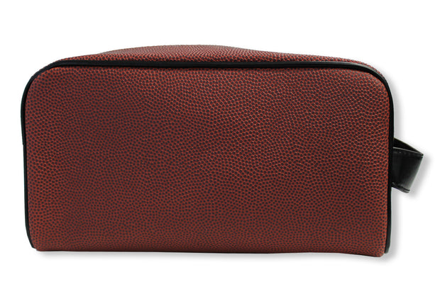 football leather material toiletry bag