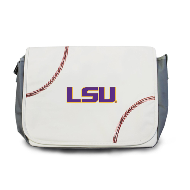 LSU Tigers Baseball Messenger Bag