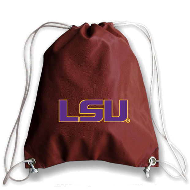 LSU Tigers Football Drawstring Bag