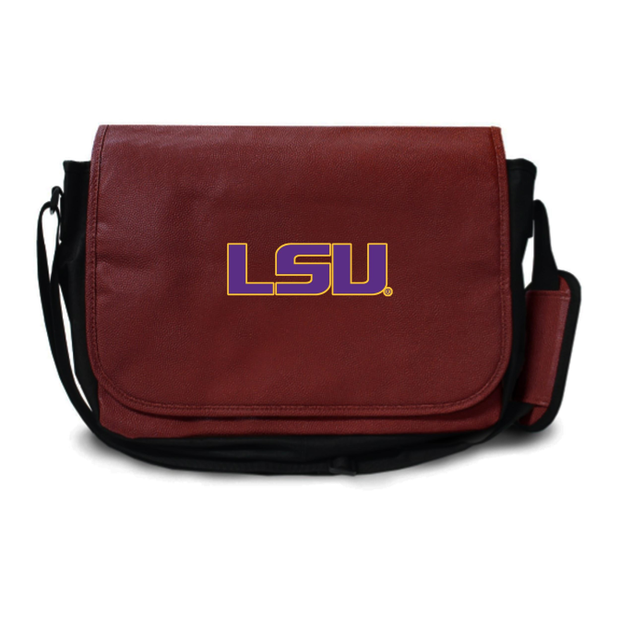 LSU Tigers Football Messenger Bag