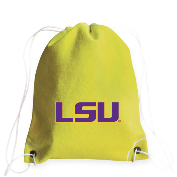 LSU Tigers Tennis Drawstring Bag