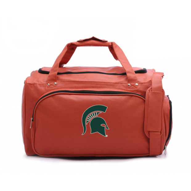 Michigan State Spartans Basketball Duffel Bag