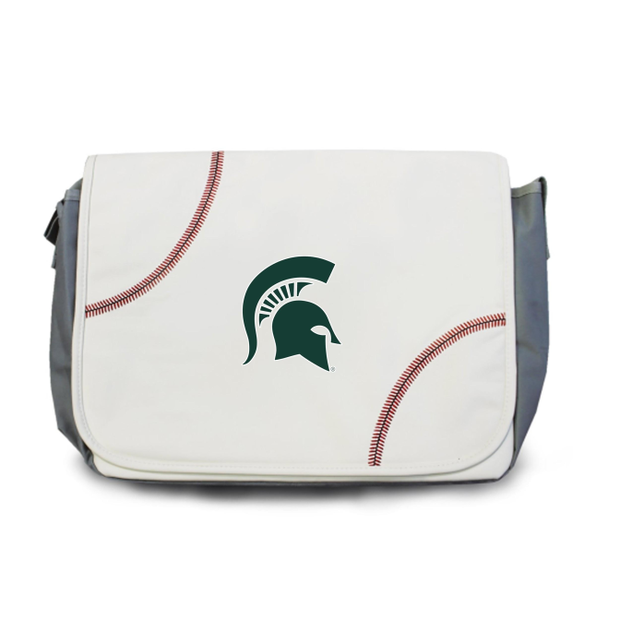 Michigan State Spartans Baseball Messenger Bag