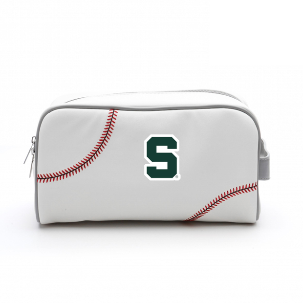 Michigan State Spartans Baseball Toiletry Bag