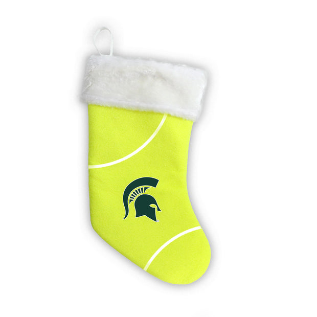 Michigan State Spartans 18" Tennis Christmas Stocking