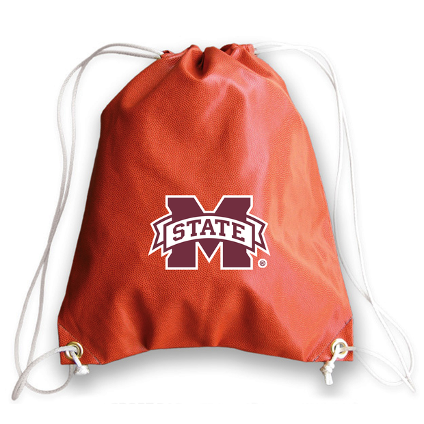 Mississippi State Bulldogs Basketball Drawstring Bag