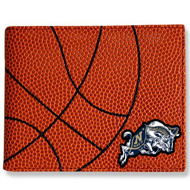 Navy Midshipmen Basketball Men's Wallet