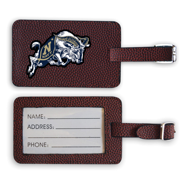 Navy Midshipmen Football Luggage Tag