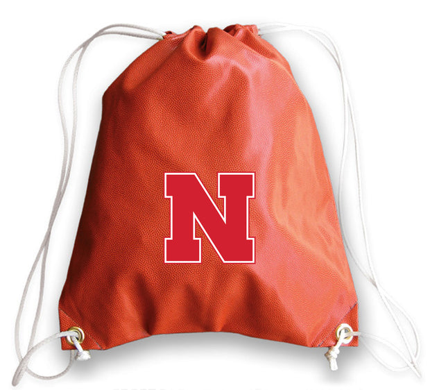 Nebraska Cornhuskers Basketball Drawstring Bag