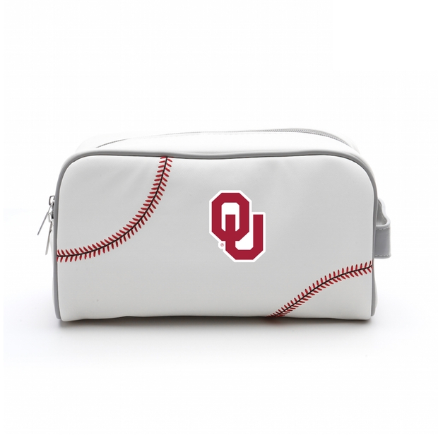 Oklahoma Sooners Baseball Toiletry Bag