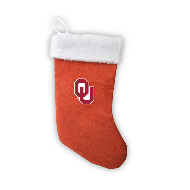 Oklahoma Sooners 18" Basketball Christmas Stocking