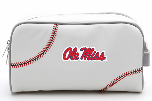 Ole Miss Rebels Baseball Toiletry Bag