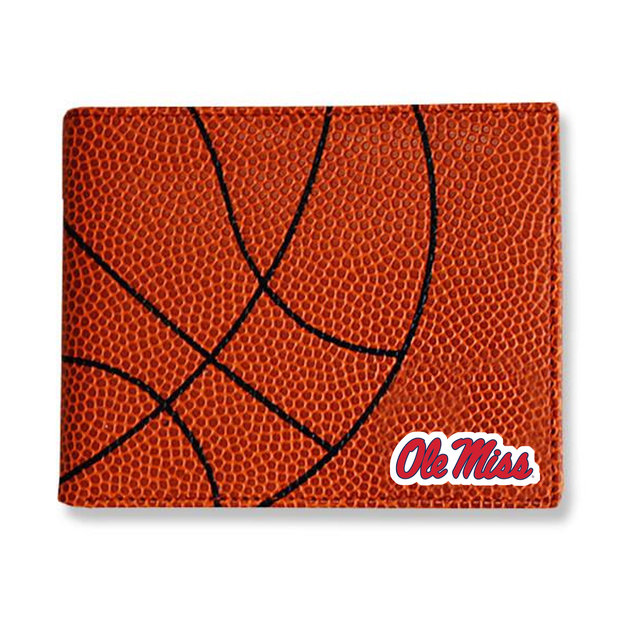 Ole Miss Rebels Basketball Men's Wallet