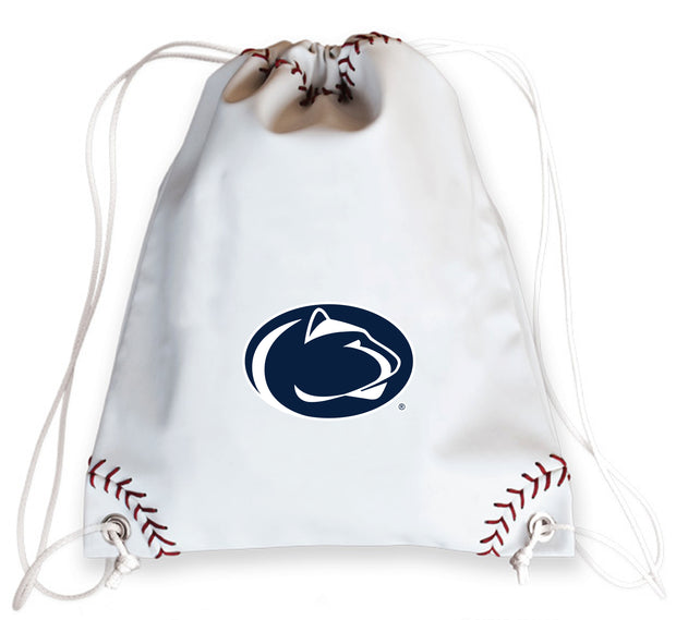 Penn State Nittany Lions Baseball Drawstring Bag