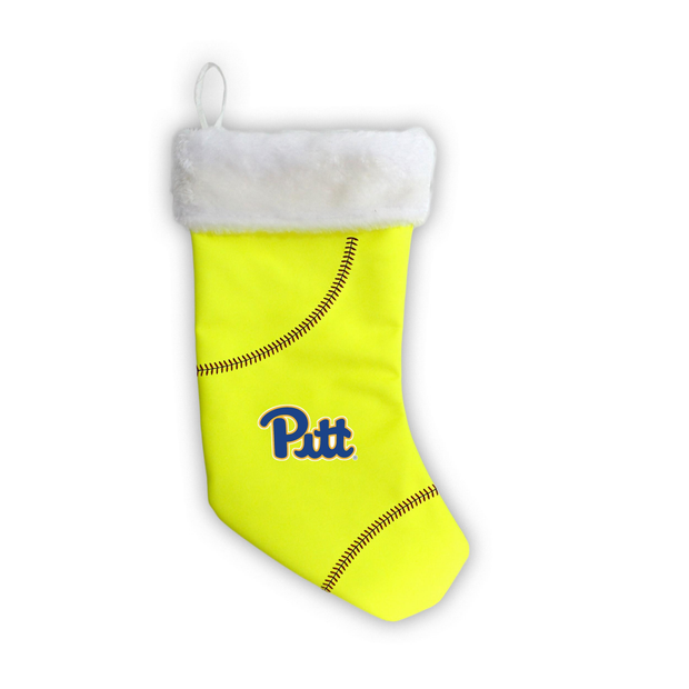 Pitt Panthers 18" Softball Christmas Stocking