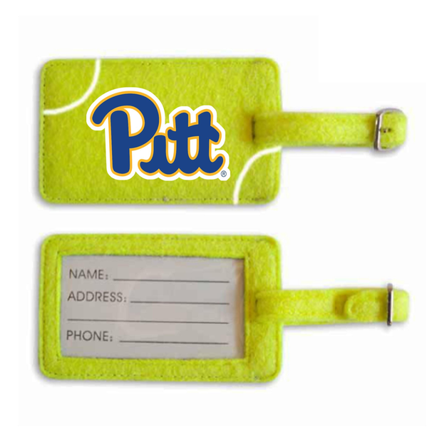 Pitt Panthers Tennis Luggage Tag