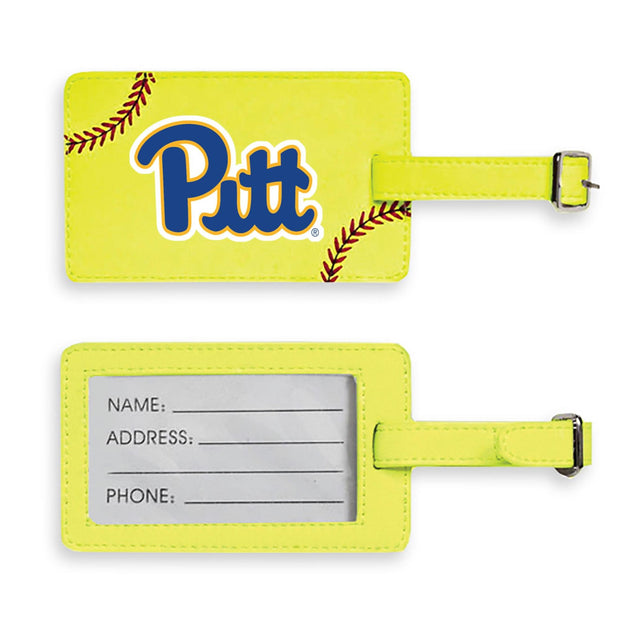 Pitt Panthers Softball Luggage Tag