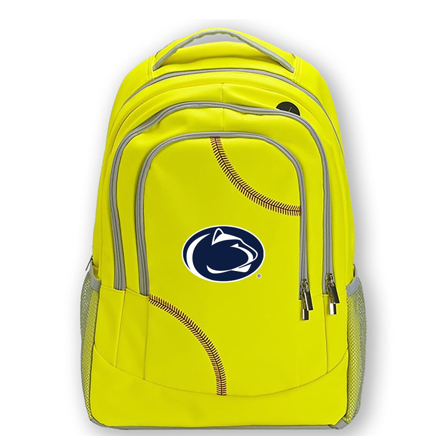 Softball Leather Material Penn State Nittany Lions Backpack Bag